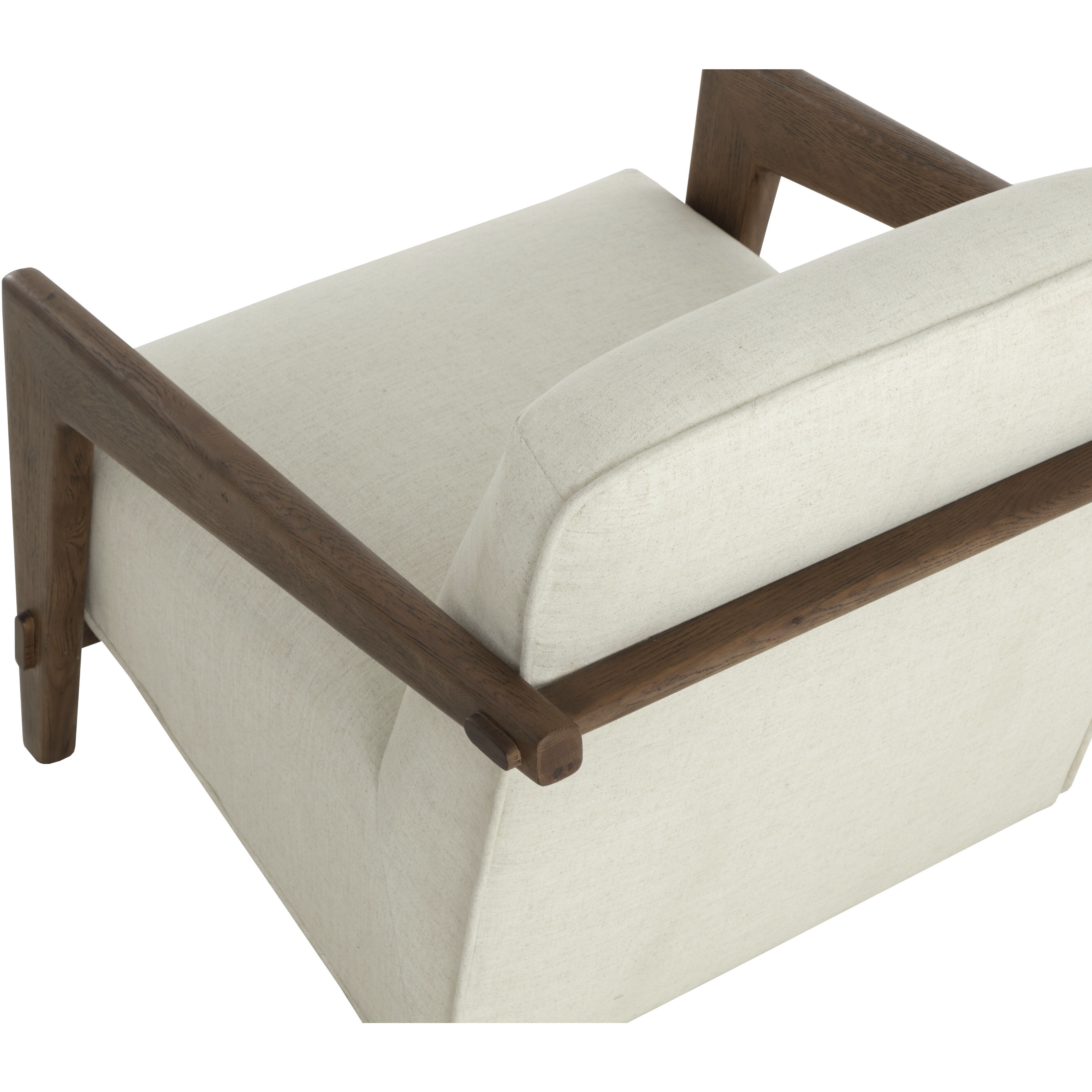 Bosco Geralt Linen Lounge Chair